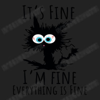 Its Fine Im Fine Everything Is Fine Funny Cat Backpack | Artistshot