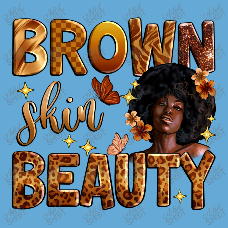 Brown Skin Beauty Basic T-shirt | Artistshot