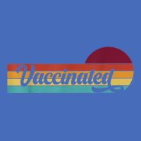 Vaccinated Retro Sunset Pro Vaccination Immunization Basic T-shirt | Artistshot