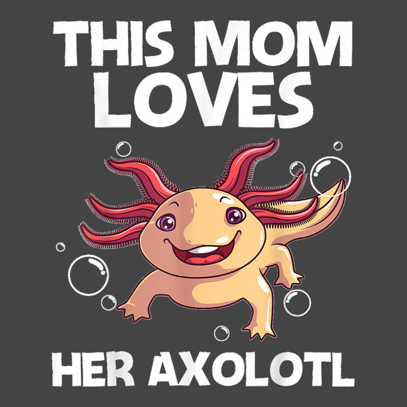 Funny Axolotl Gift For Mom Mother Aquatic Salamander Lovers Basic T-shirt | Artistshot