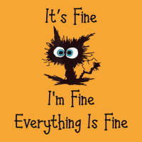 It's Fine I'm Fine Everything Is Fine Funny Cat T Shirt Basic T-shirt | Artistshot