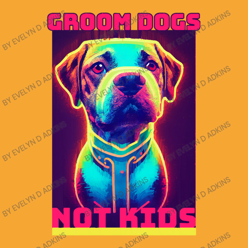 Dog Lover Groom Dogs Not Kids Basic T-shirt by Evelyn D Adkins | Artistshot