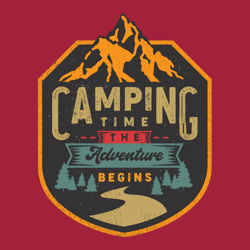 Camping Time Basic Youth T-shirt by Mathew Rodden | Artistshot