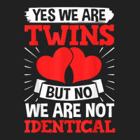 Twin Sibling Yes We Are Twins But No We Are Not Identical T Shirt Basic Youth T-shirt | Artistshot