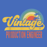 Production Engineer Vintage Sunset Profession Retro Job T Shirt Basic Youth T-shirt | Artistshot