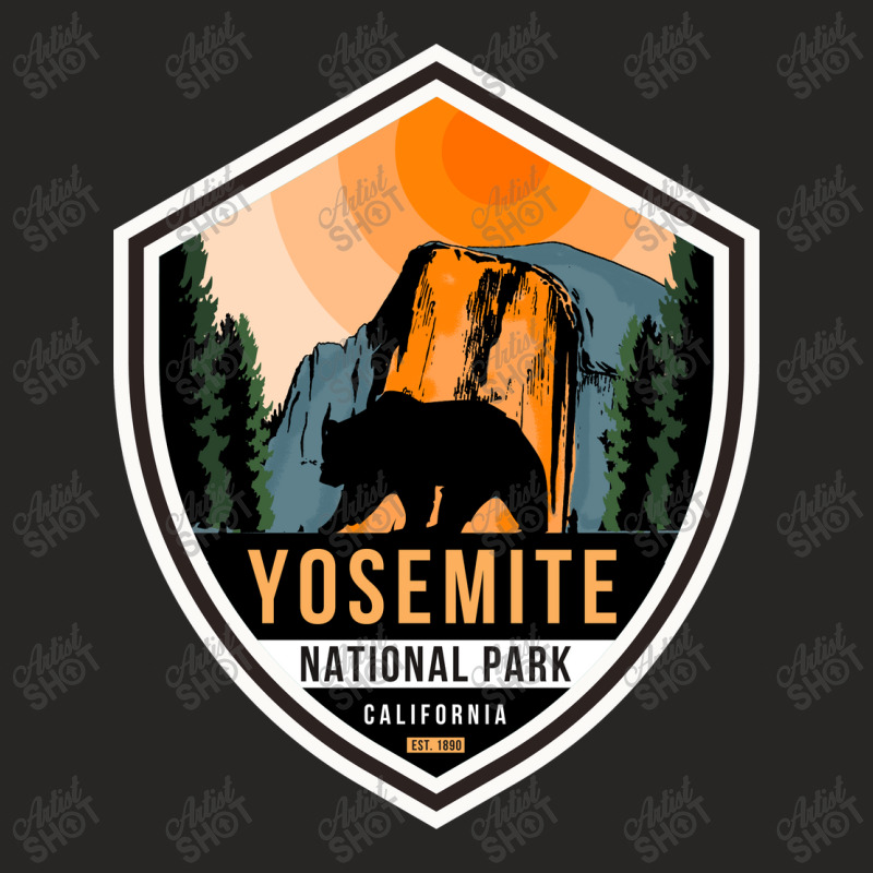 Yosemite National Park Ladies Fitted T-Shirt by DonieRan | Artistshot