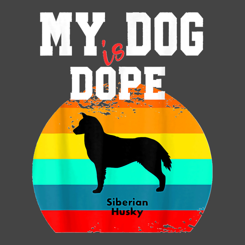 Dope Dog Lover Siberian Husky Basic T-shirt by JOSEPHDOMINICWILLIS | Artistshot