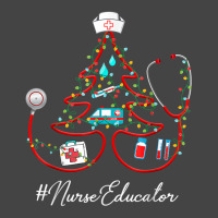 Stethoscope Christmas Tree Nurse Educator Nursing Hat T Shirt Basic T-shirt | Artistshot