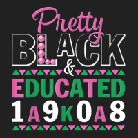 Pretty Black And Educated J15 Founder's Day Aka Women Basic T-shirt | Artistshot