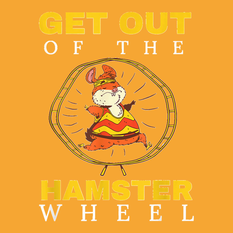 Get Out Of The Hamster Wheel Business Office Tumor Basic T-shirt by JilmarM.Perez | Artistshot