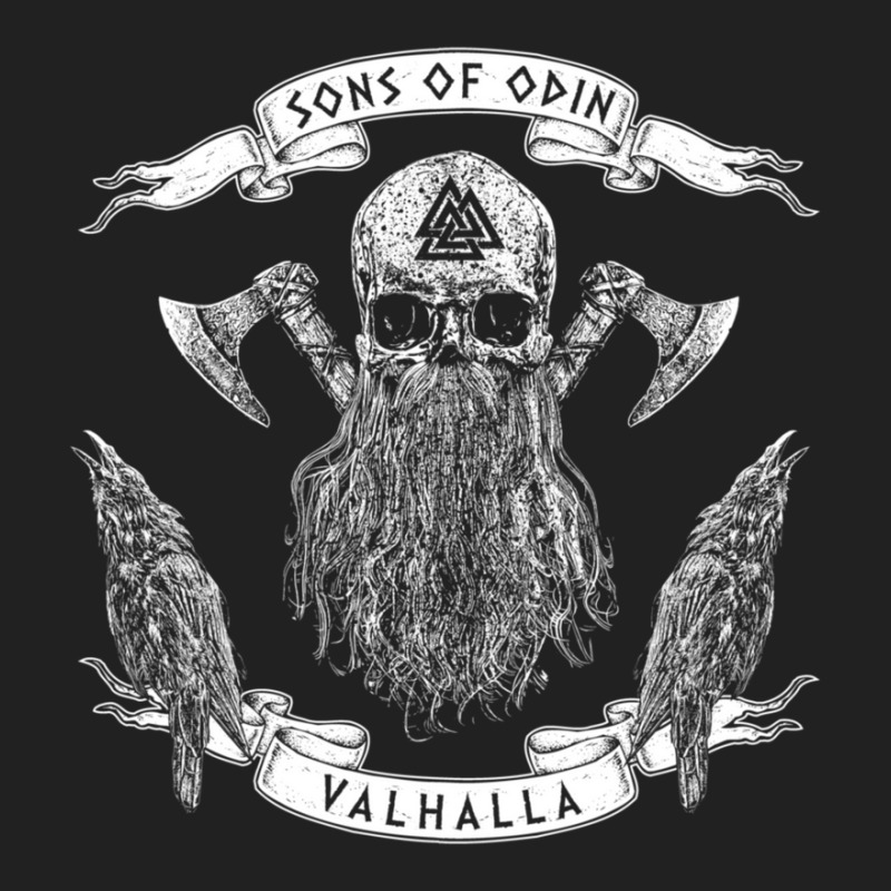 Vikings Rise-sons Of Odin- Vikings Norse Hugin And Munin Basic T-shirt | Artistshot