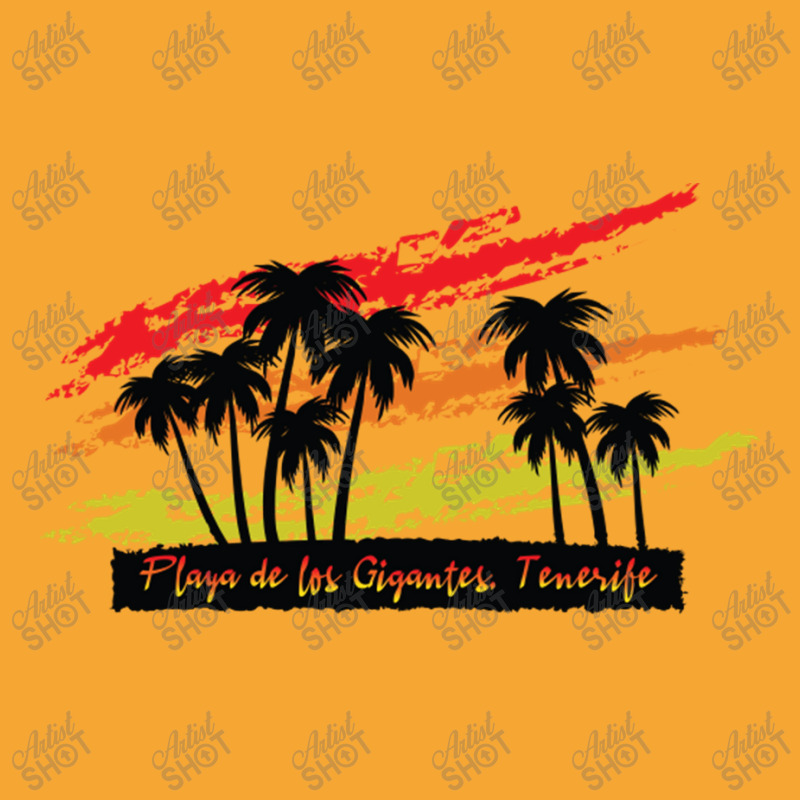 Playa De Los Gigantes Tenerife Basic T-shirt by EdieTiffany | Artistshot