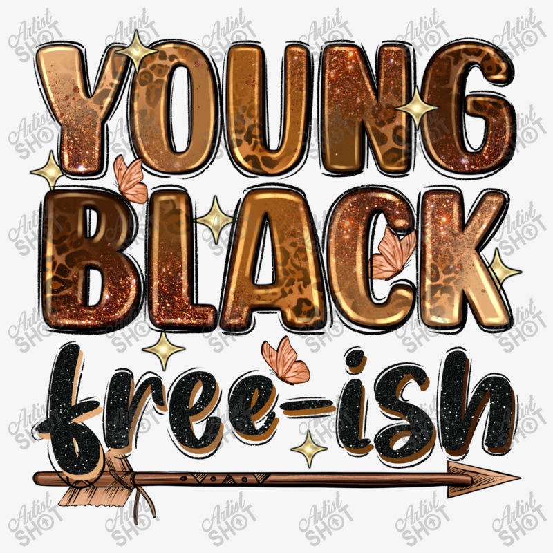 Young Black Free-ish Scorecard Crop Tee by Zillion Design Studio | Artistshot