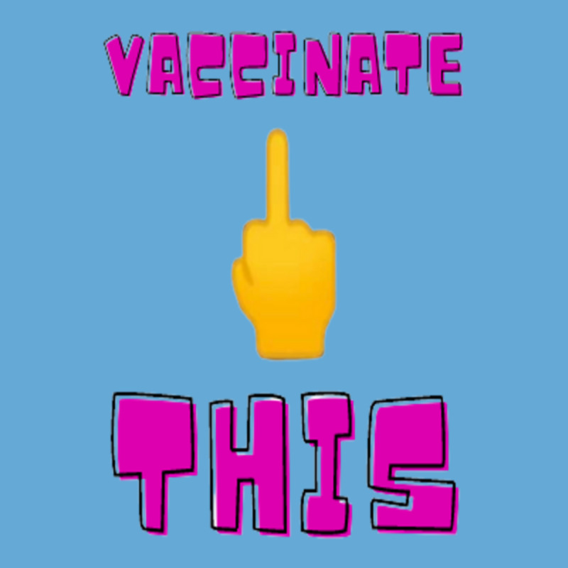 Vaccinate This Middle Finger 1 Basic T-shirt by RubenGarcia | Artistshot