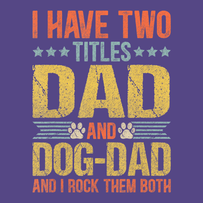 Dog Lover Dad Puppy Father Quote Fathers Day Saying Basic T-shirt | Artistshot