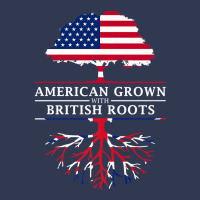 American Grown British Roots  Britain Union Jack Basic T-shirt | Artistshot