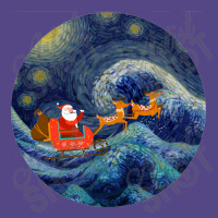 Starry Santa Night Basic T-shirt | Artistshot