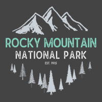 Rocky Mountain Vintage National Park Basic T-shirt | Artistshot