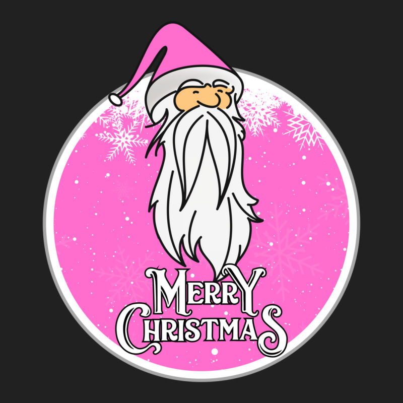 Christmas Retro Vintage Pink Santa Claus Crismas Basic T-shirt | Artistshot