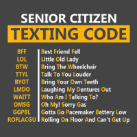 Senior Citizens Texting Code For Grandpa Basic T-shirt | Artistshot