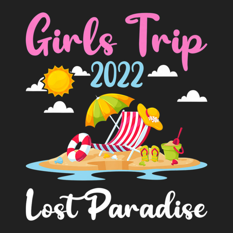 Summer Vacation Girls Trip 2022 Lost Paradise Beach Basic T-shirt by atoinenieck3 | Artistshot