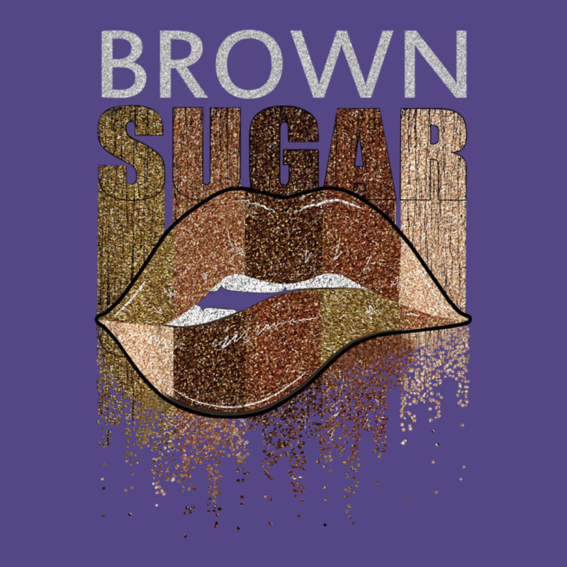 Lips Brown Sugar Black Women Funny Gift Basic T-shirt by femalesbaubles | Artistshot