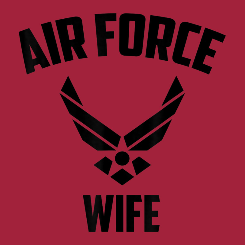 Cool Air Force Wife Best Proud Veteran Military Women Basic T-shirt by bummercaught | Artistshot