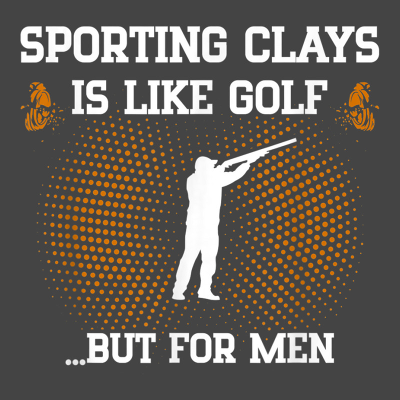 Mens Sporting Clays Is Like Golf But For Men Trap Skeet Shooting T Shi Basic T-shirt | Artistshot