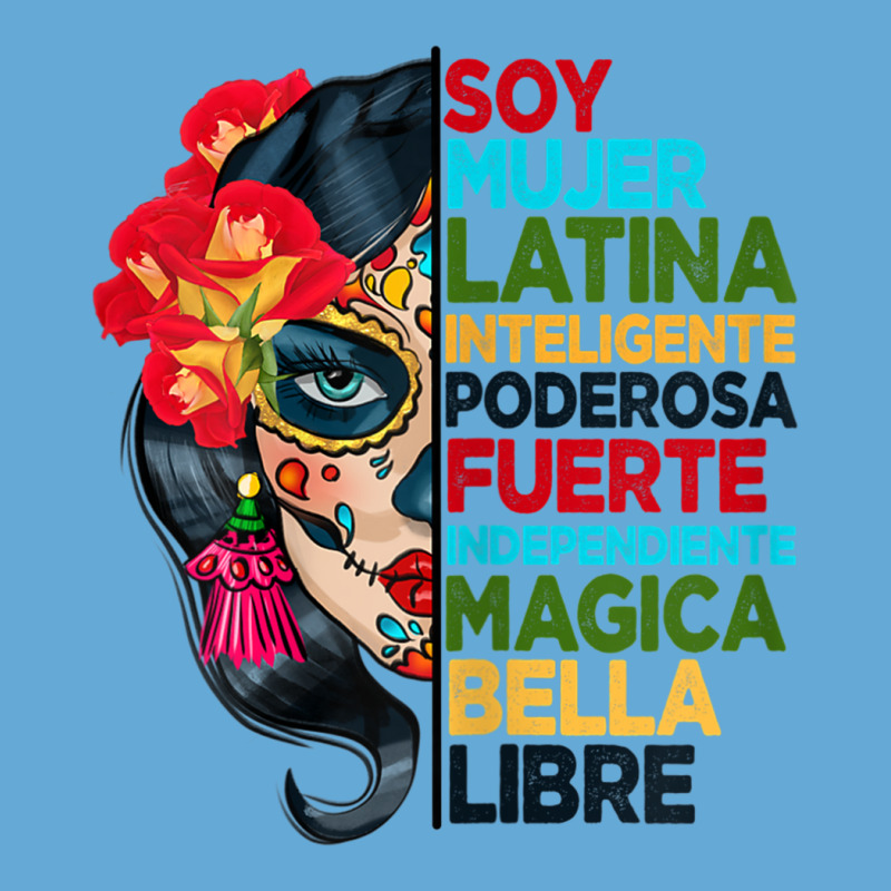 Womens Soy Mujer Latina Tee Poderosa Magica Bella Hispanic Heritage T Basic T-shirt by matheeishilo | Artistshot