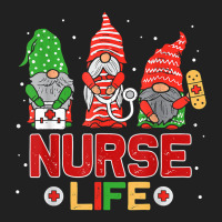 Nurse Life With Christmas Gnomes Xmas Nurse Gnome Men Women T Shirt Basic T-shirt | Artistshot