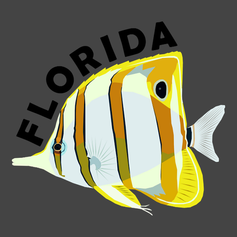 Florida Butterfly Fish, Tropical Coral Marine Animal Basic T-shirt | Artistshot