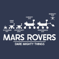 Mars Perseverance Rover Dare Mighty Things Landing Timeline Basic T-shirt | Artistshot