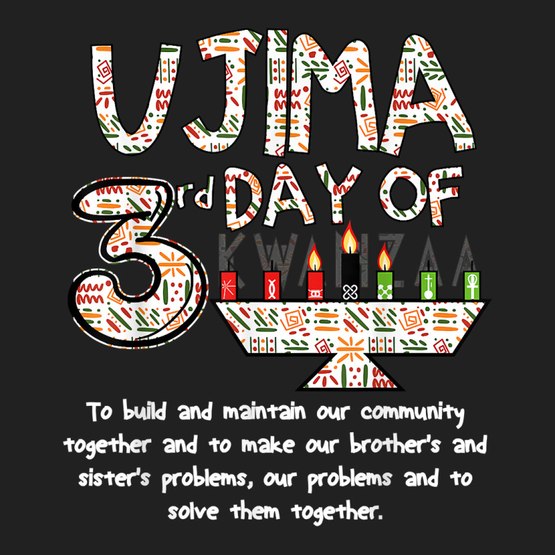 Kwanzaa Seven Principles Ujima 3 Rd Day Of Kwanzaa Kids T Shirt Basic Youth T-shirt by anitrasargisg5b | Artistshot