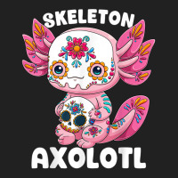 Skeleton Axolotl Sugar Skull Calavera Día De Los Muertos T Shirt Basic Youth T-shirt | Artistshot