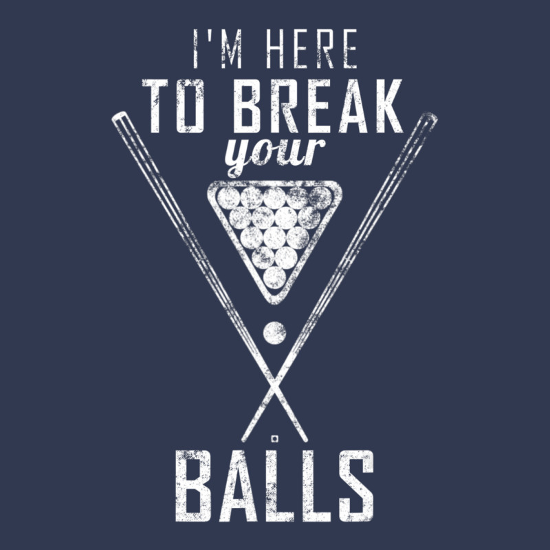 I Am Here To Break Your Balls Sarcastic Billiards Basic Youth T-shirt by fenderbendable | Artistshot