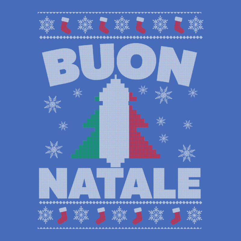 Buon Natale Italian Ugly Christmas Sweater Basic Youth T-shirt by TimothyMichaelHackett | Artistshot