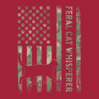 Feral Cat Whisperer Dad Camo Usa Flag Basic Youth T-shirt | Artistshot