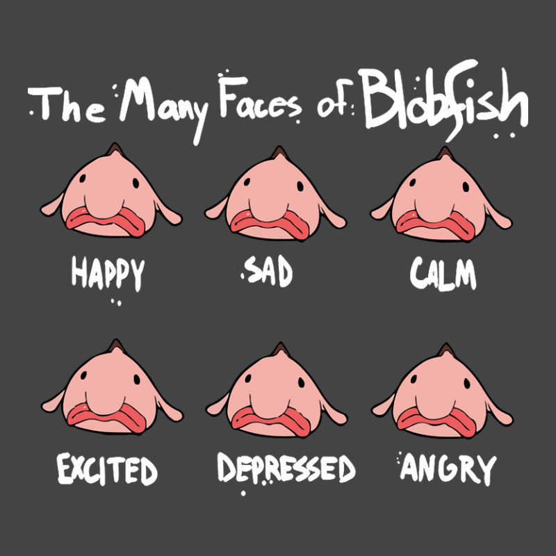 The Many Faces Of Blobfish Basic Youth T-shirt by Min08 | Artistshot