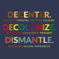 Decenter Decolonize Dismantle Basic T-shirt | Artistshot