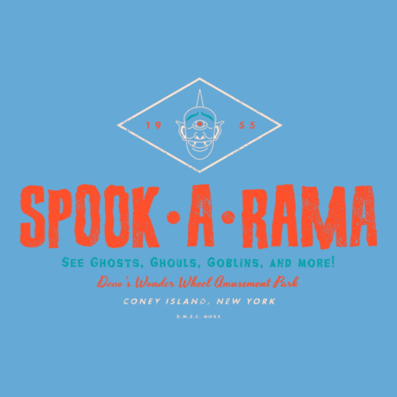 Spook A Rama Coney Island New York Basic T-shirt by CaridadAlstott | Artistshot