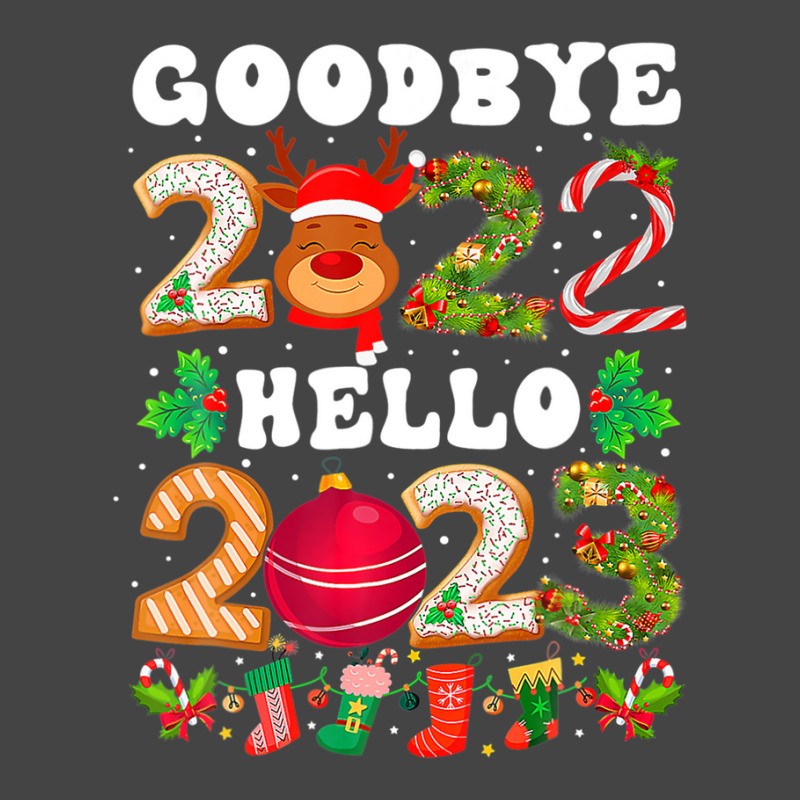 Goodbye 2022 Hello 2023 Happy New Year Christmas Funny Basic T-shirt | Artistshot