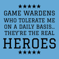 Game Wardens Who Tolerate Me On A Daily Basis Sarcastic Graphic Novelt Basic T-shirt | Artistshot