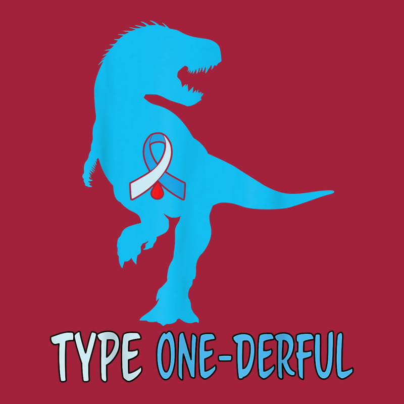 Type 1 Diabetes Awareness Ribbon T1d T Rex Dinosaur Boys T Shirt Basic T-shirt by maryannmjra8 | Artistshot