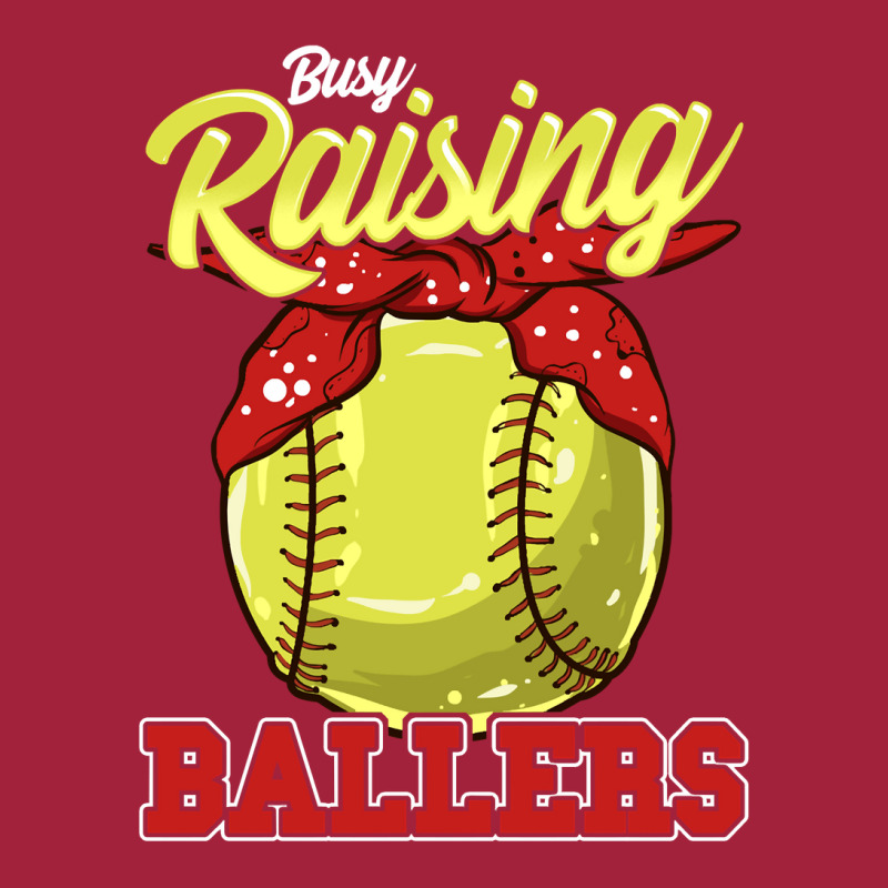 Softball Pitcher Hitter Catcher Busy Raising Ballers Funnymom Gift 139 Basic T-shirt | Artistshot