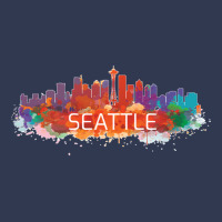 Seattle City Skyline Washington State Casual Gifts Pullover Hoodie Basic T-shirt | Artistshot