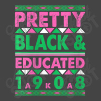 Womens Pretty Black And Educated J15 Founder's Day Aka Women V-neck Basic T-shirt | Artistshot