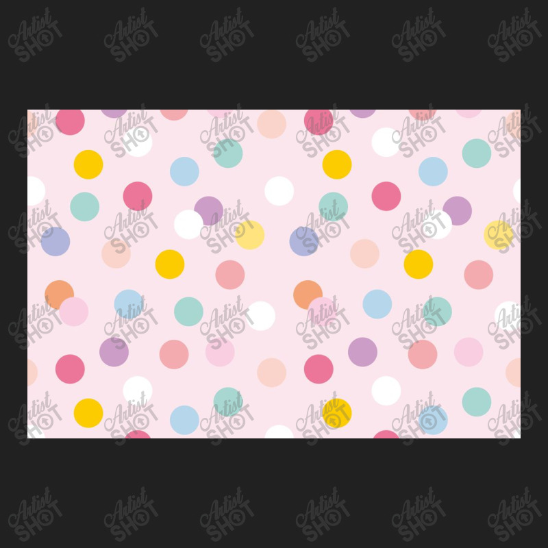 Cute Pastel Dots Basic T-shirt by ElaineABernard | Artistshot