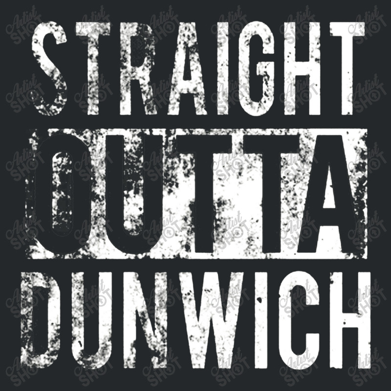 Straight Outta Dunwich Crewneck Sweatshirt | Artistshot