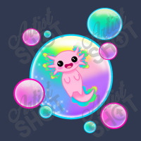 Kawaii Axolotl With Bubbles Basic T-shirt | Artistshot