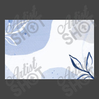 Patterned Blue Background Basic T-shirt | Artistshot